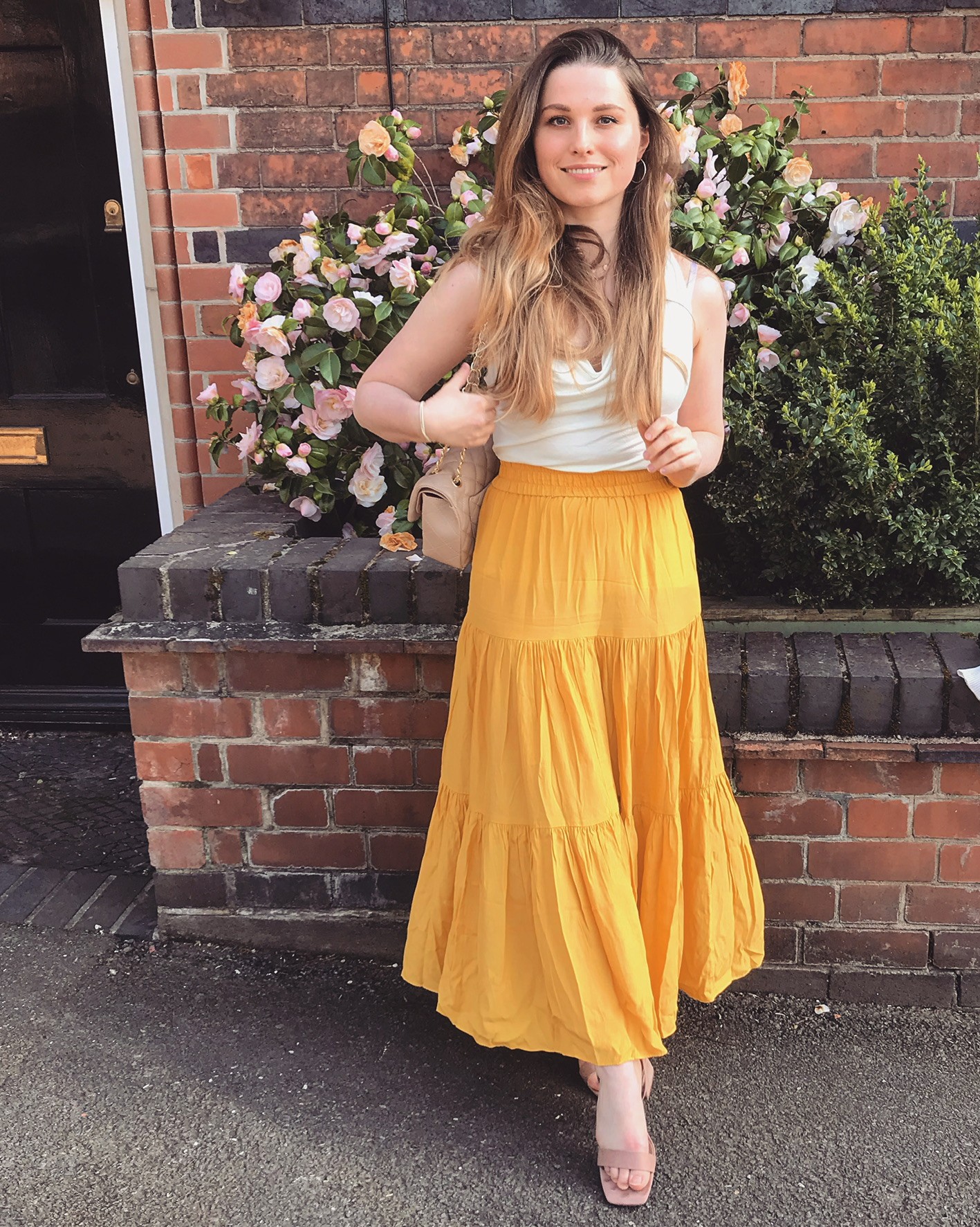 The Prettiest Maxi Skirt - On the Town with Ashley Brooke Designs